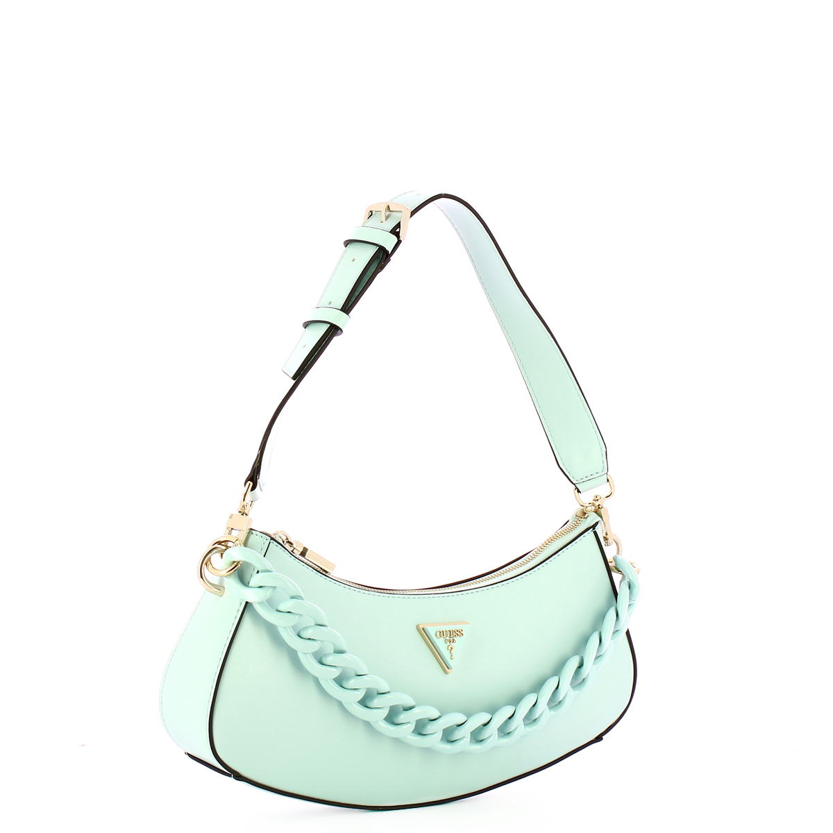 Guess Borsa a spalla Corina Ice Blu - 2 Guess Borsa a spalla Corina Ice Blu - 2