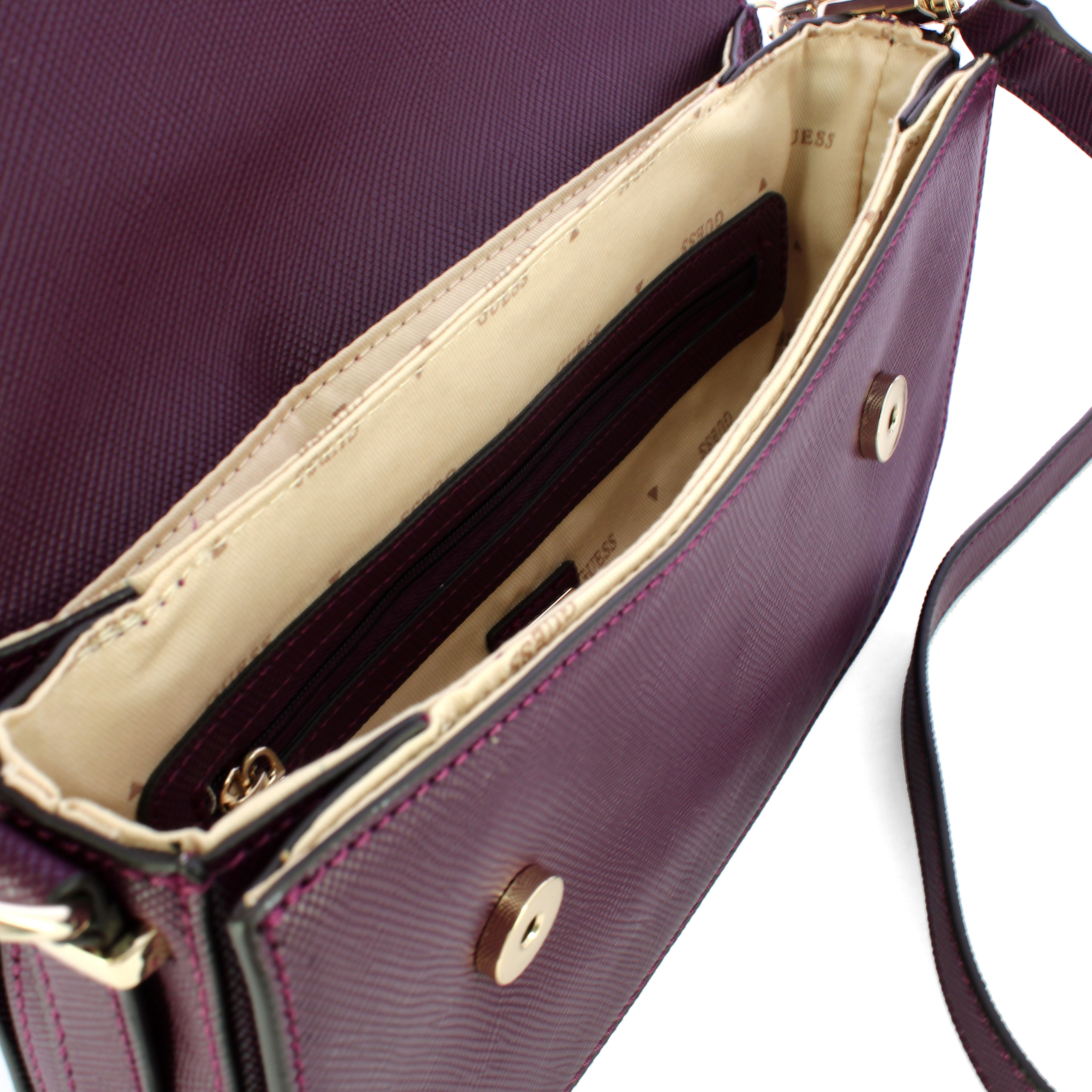Guess Borsa a spalla Brynlee Plum - 4 Guess Borsa a spalla Brynlee Plum - 4
