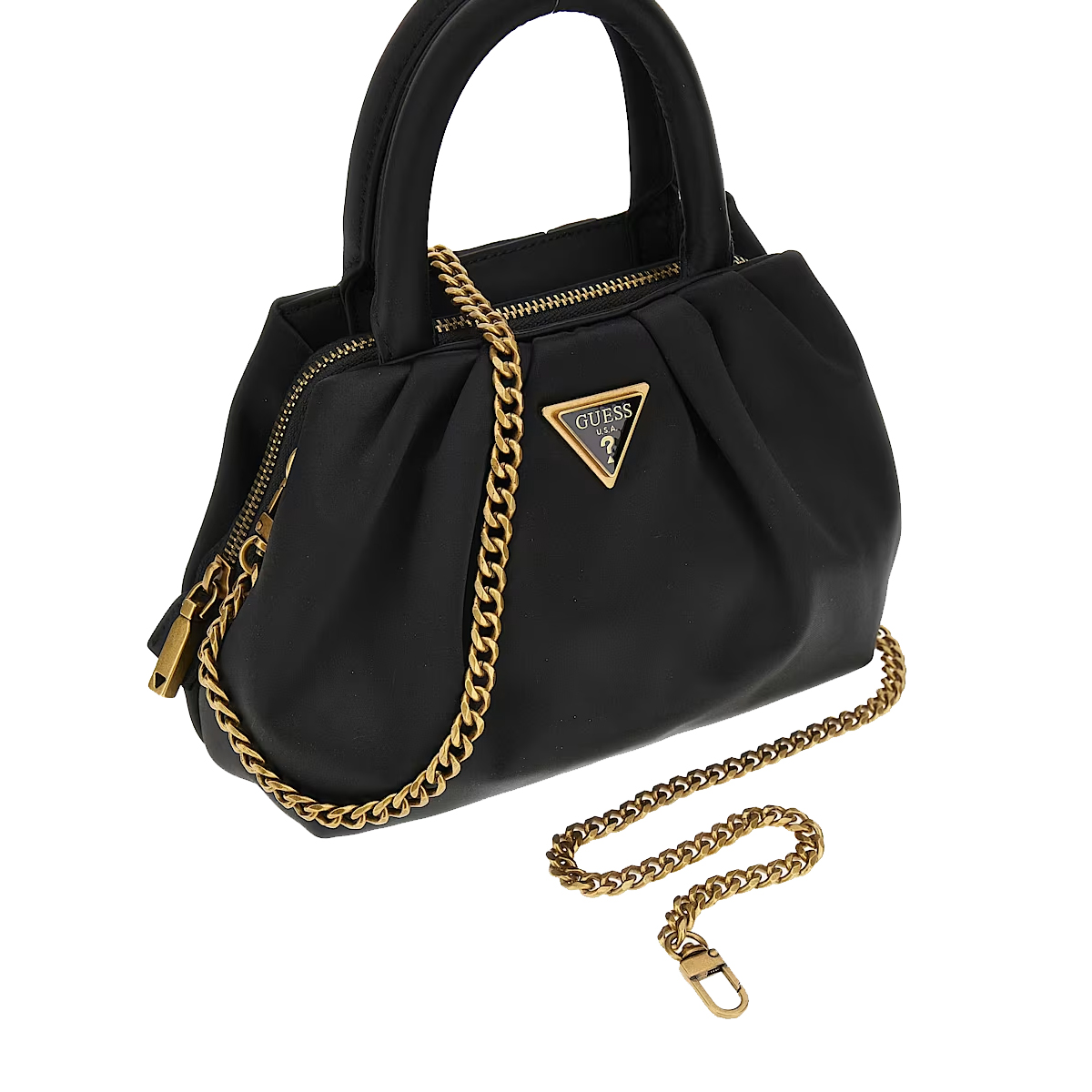 Guess Mini Borsa a mano Tori in satin Black - 3 Guess Mini Borsa a mano Tori in satin Black - 3