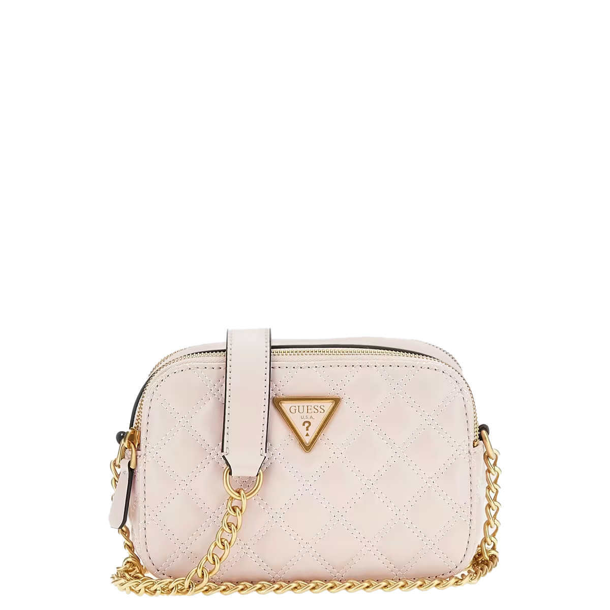 Guess Camera Bag Giully trapuntata Light Rose - 1 Guess Camera Bag Giully trapuntata Light Rose - 1