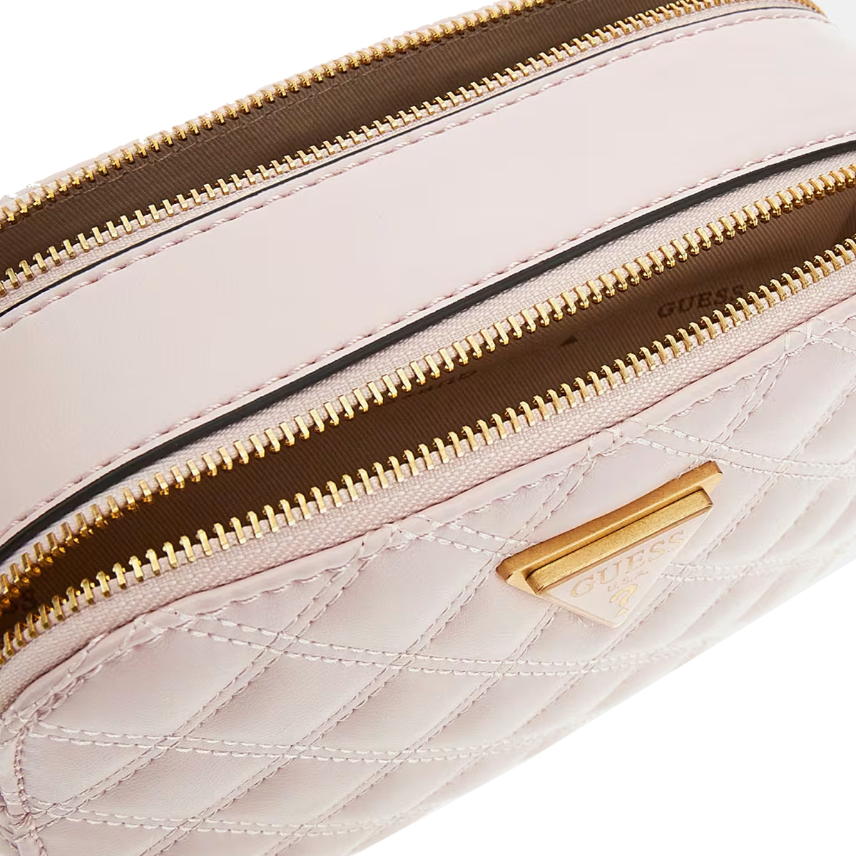 Guess Camera Bag Giully trapuntata Light Rose - 3 Guess Camera Bag Giully trapuntata Light Rose - 3