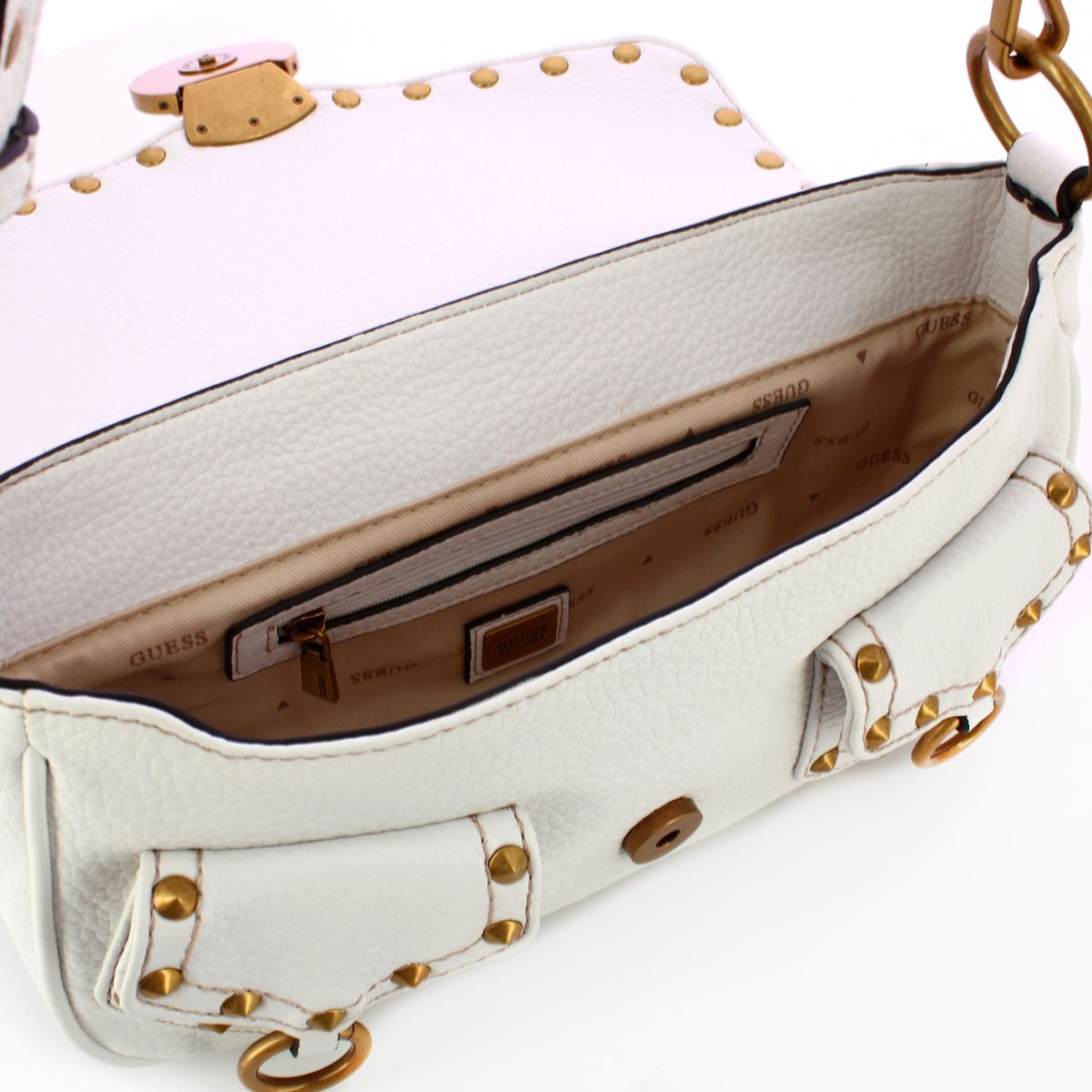 Guess Borsa a spalla Sardinia Vintage White - 5 Guess Borsa a spalla Sardinia Vintage White - 5
