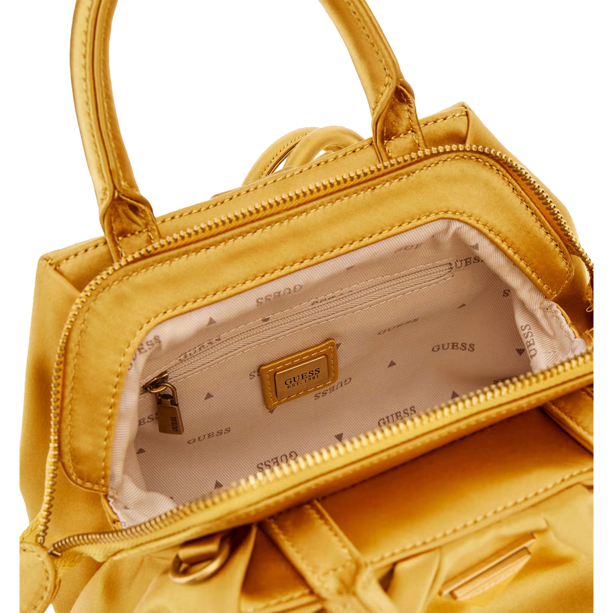 Guess Mini Borsa a mano Tori in satin Topaz - 4 Guess Mini Borsa a mano Tori in satin Topaz - 4