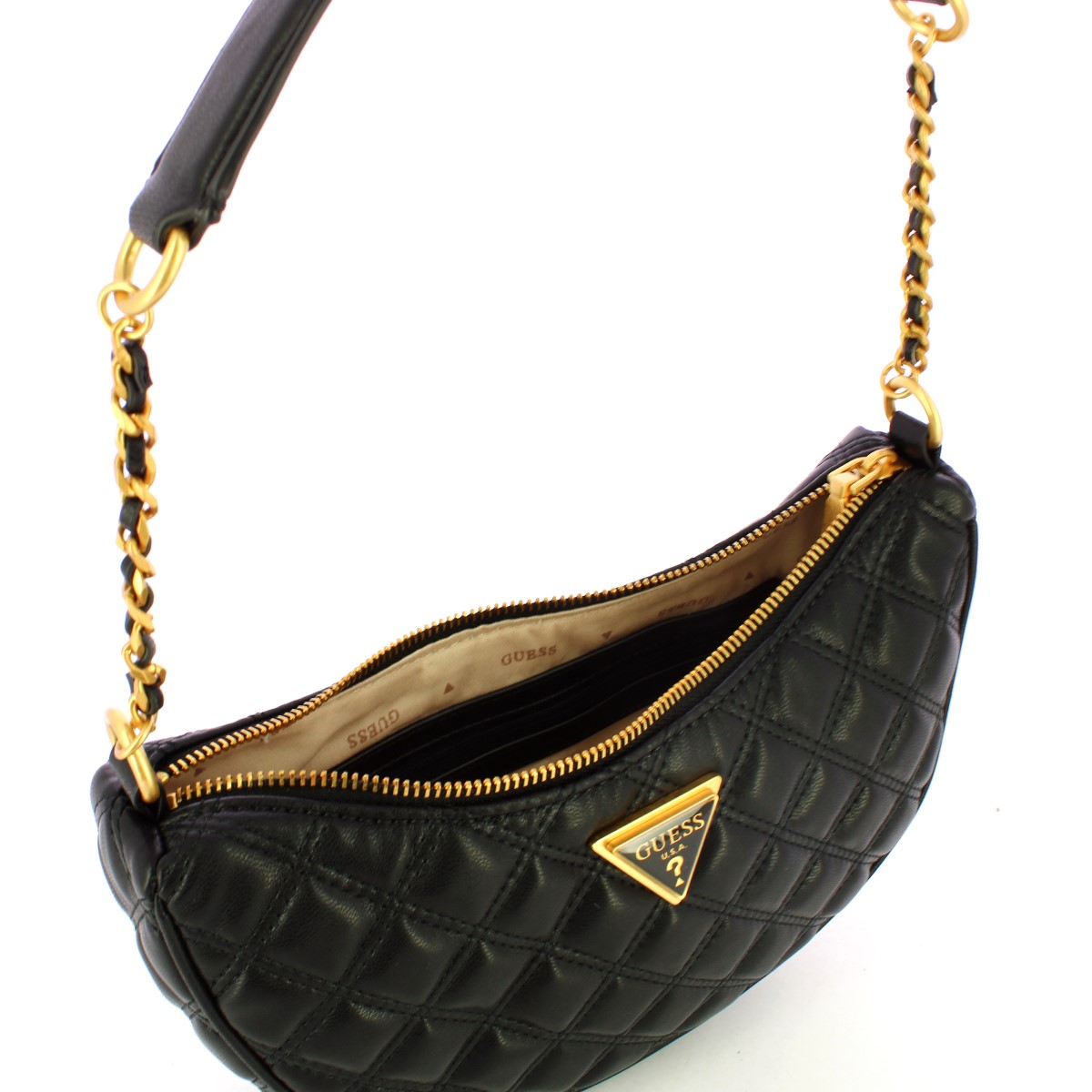 Guess Borsa a spalla Giully trapuntata Black - 4 Guess Borsa a spalla Giully trapuntata Black - 4