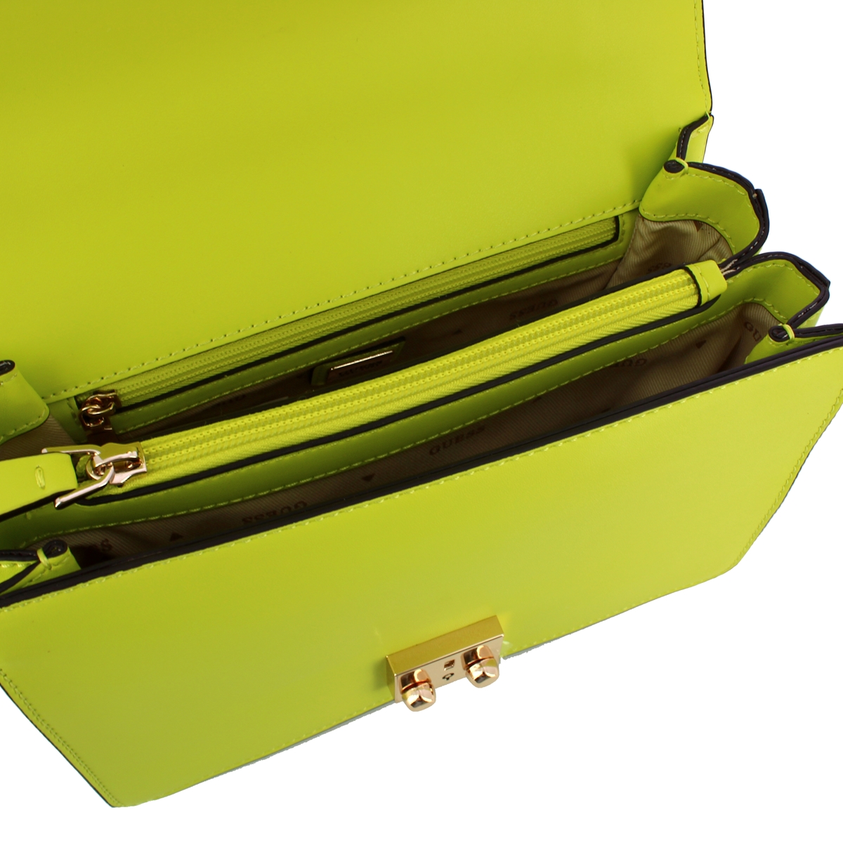 Guess Borsa a spalla Eliette Chartreuse - 4 Guess Borsa a spalla Eliette Chartreuse - 4