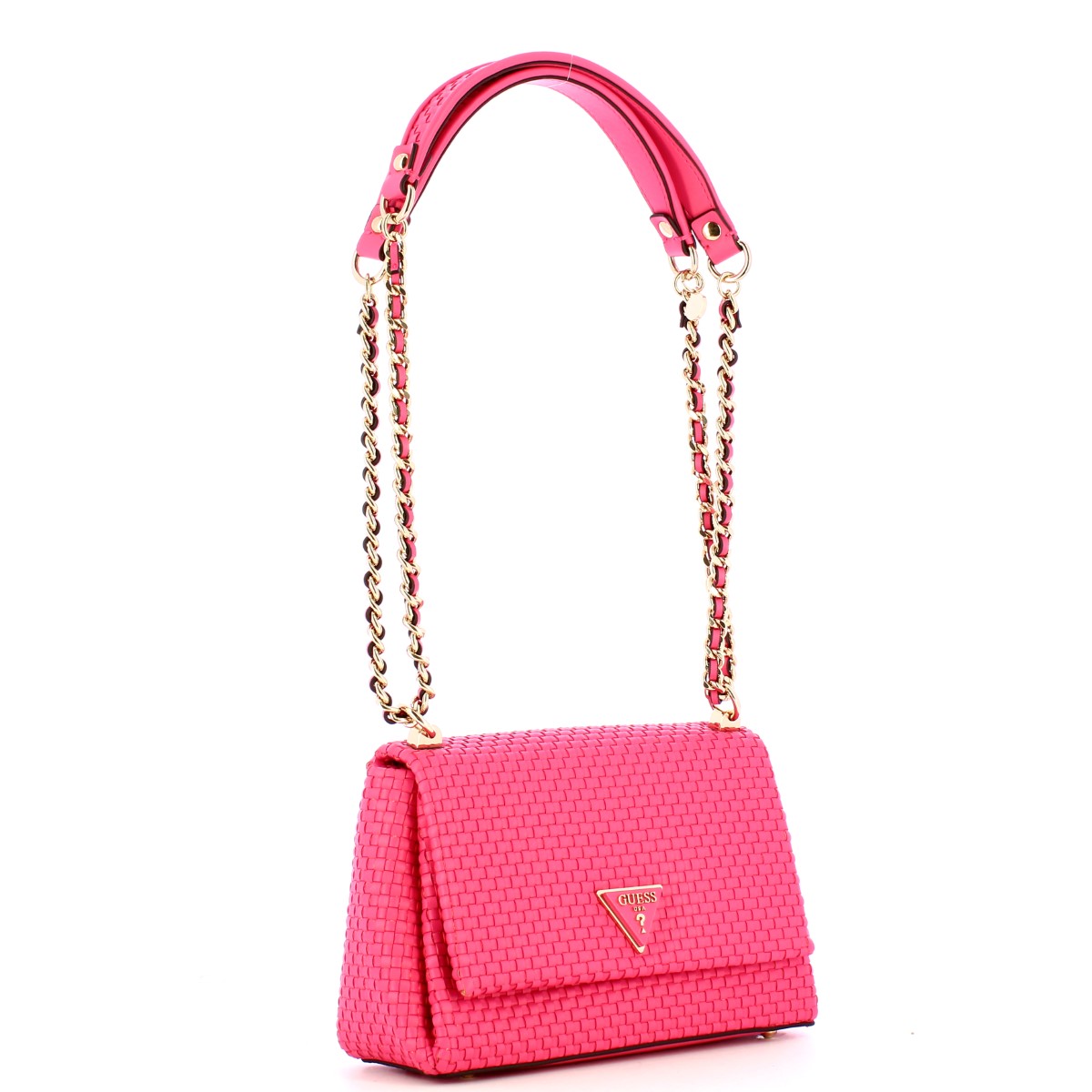 Guess Borsa a spalla intrecciata Etel Watermelon - 2 Guess Borsa a spalla intrecciata Etel Watermelon - 2