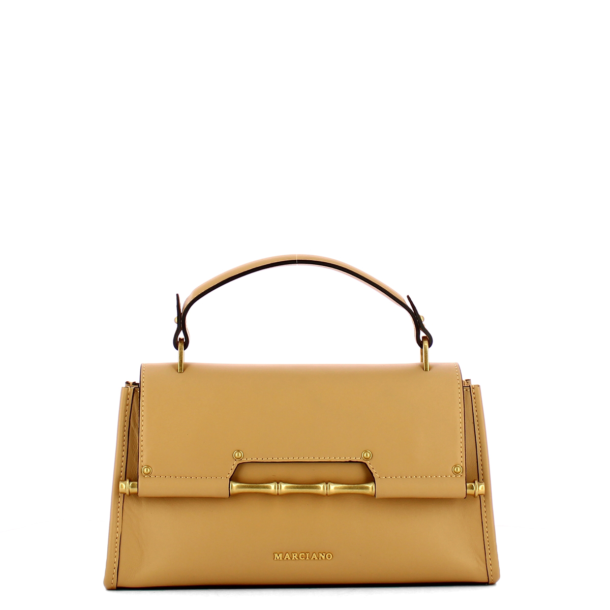 Guess Borsa a mano Alia in pelle Champagne - 1 Guess Borsa a mano Alia in pelle Champagne - 1