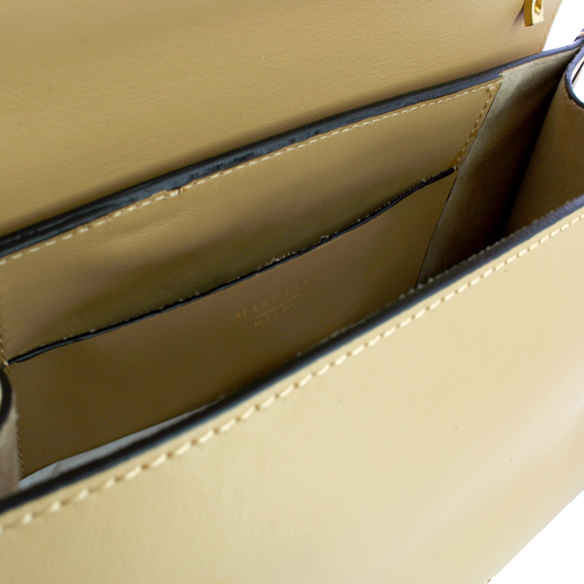 Guess Borsa a mano Alia in pelle Champagne - 5 Guess Borsa a mano Alia in pelle Champagne - 5