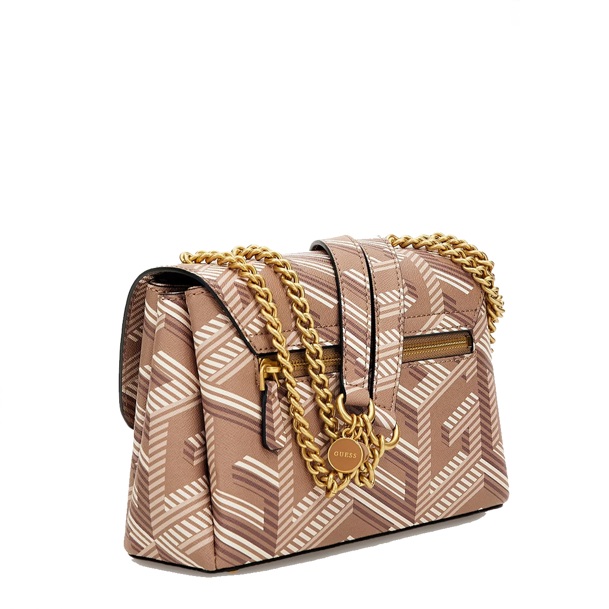 Guess Tracolla Montreal G Cube Taupe Logo - 4 Guess Tracolla Montreal G Cube Taupe Logo - 4