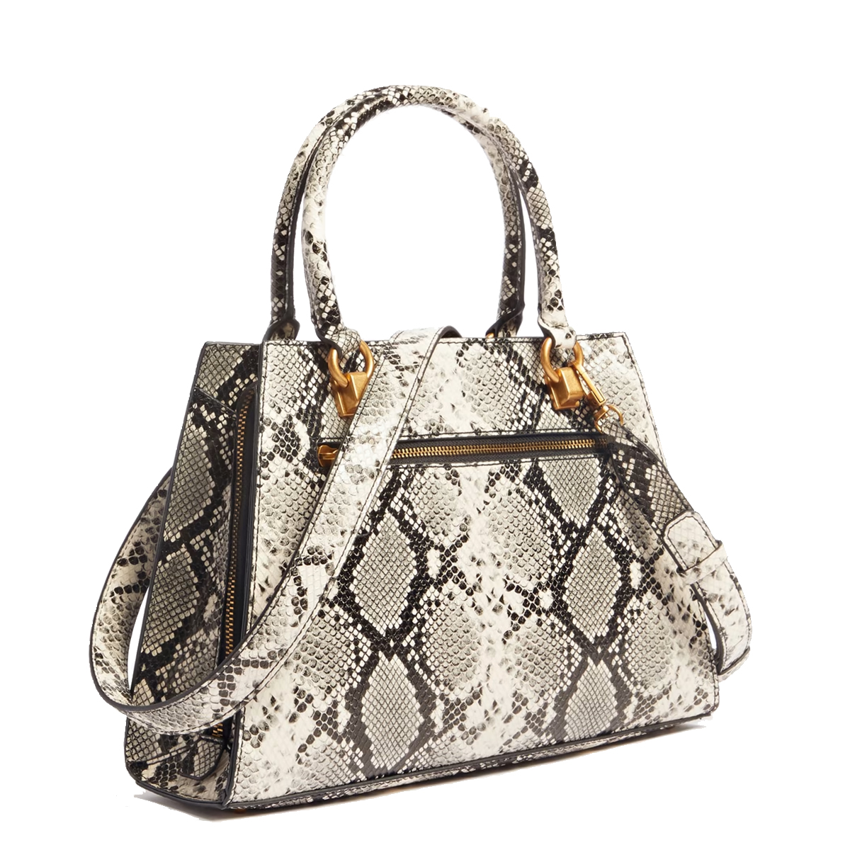 Guess Borsa a mano Stephi Pitone Black White - 2 Guess Borsa a mano Stephi Pitone Black White - 2