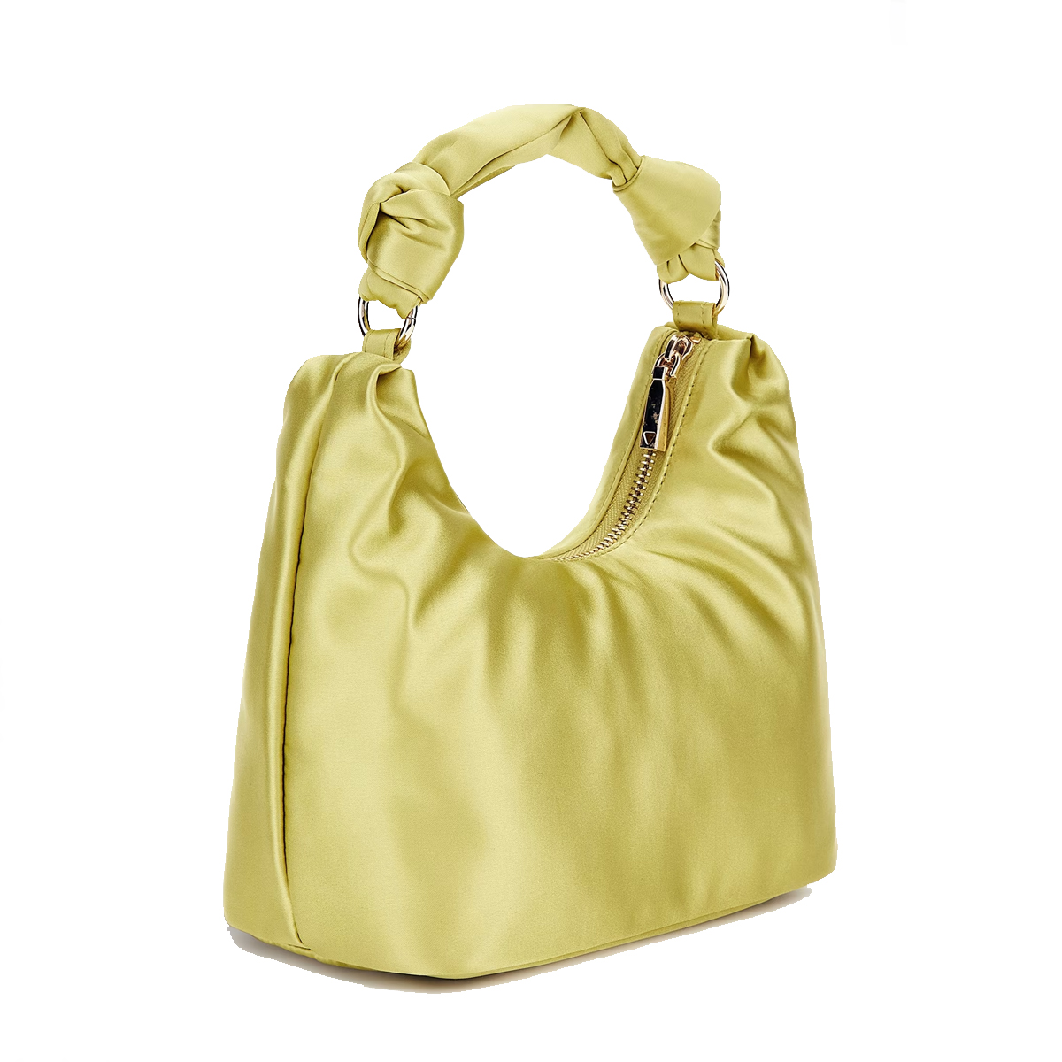 Guess Mini Borsa a mano Velina in satin Chartreuse - 4 Guess Mini Borsa a mano Velina in satin Chartreuse - 4
