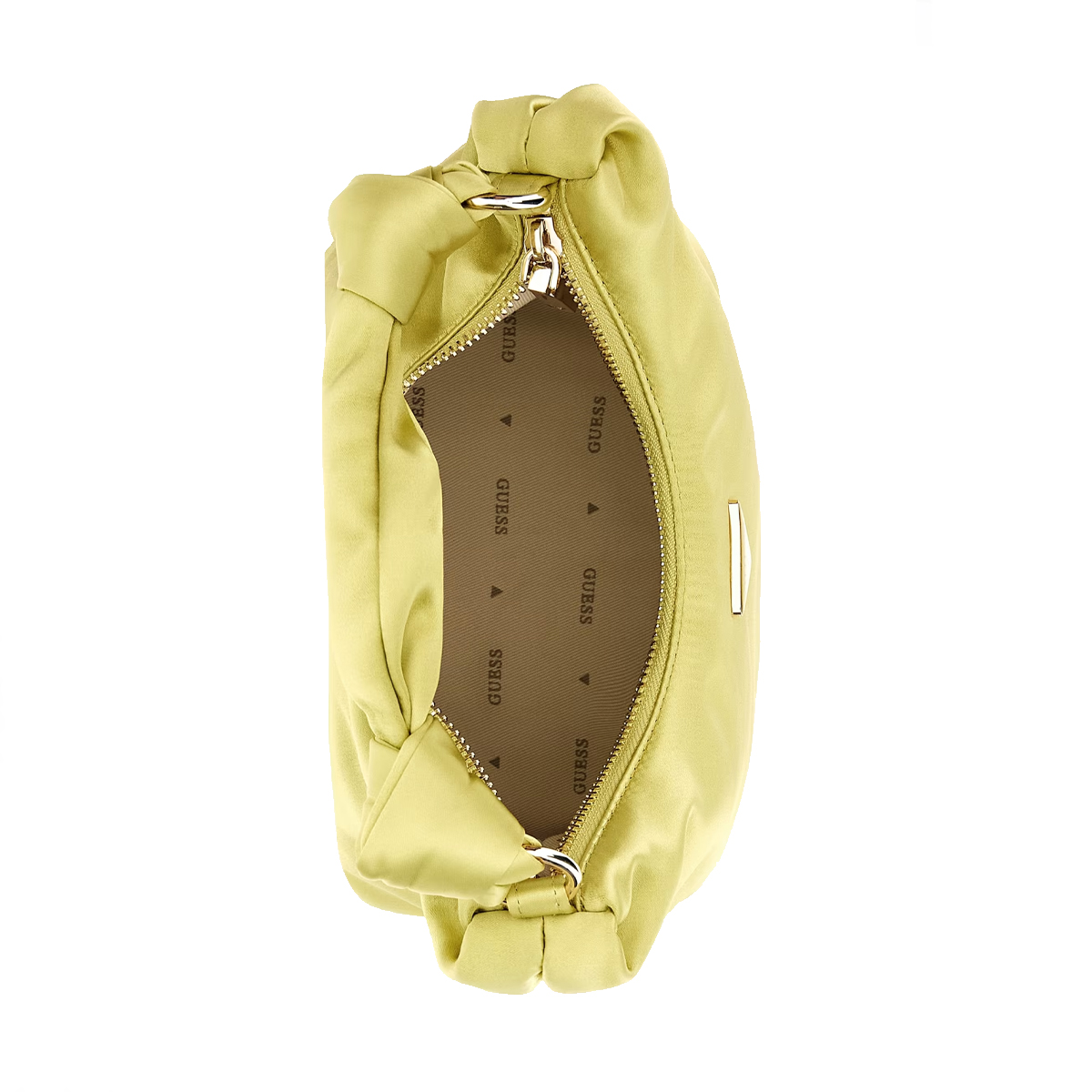 Guess Mini Borsa a mano Velina in satin Chartreuse - 5 Guess Mini Borsa a mano Velina in satin Chartreuse - 5