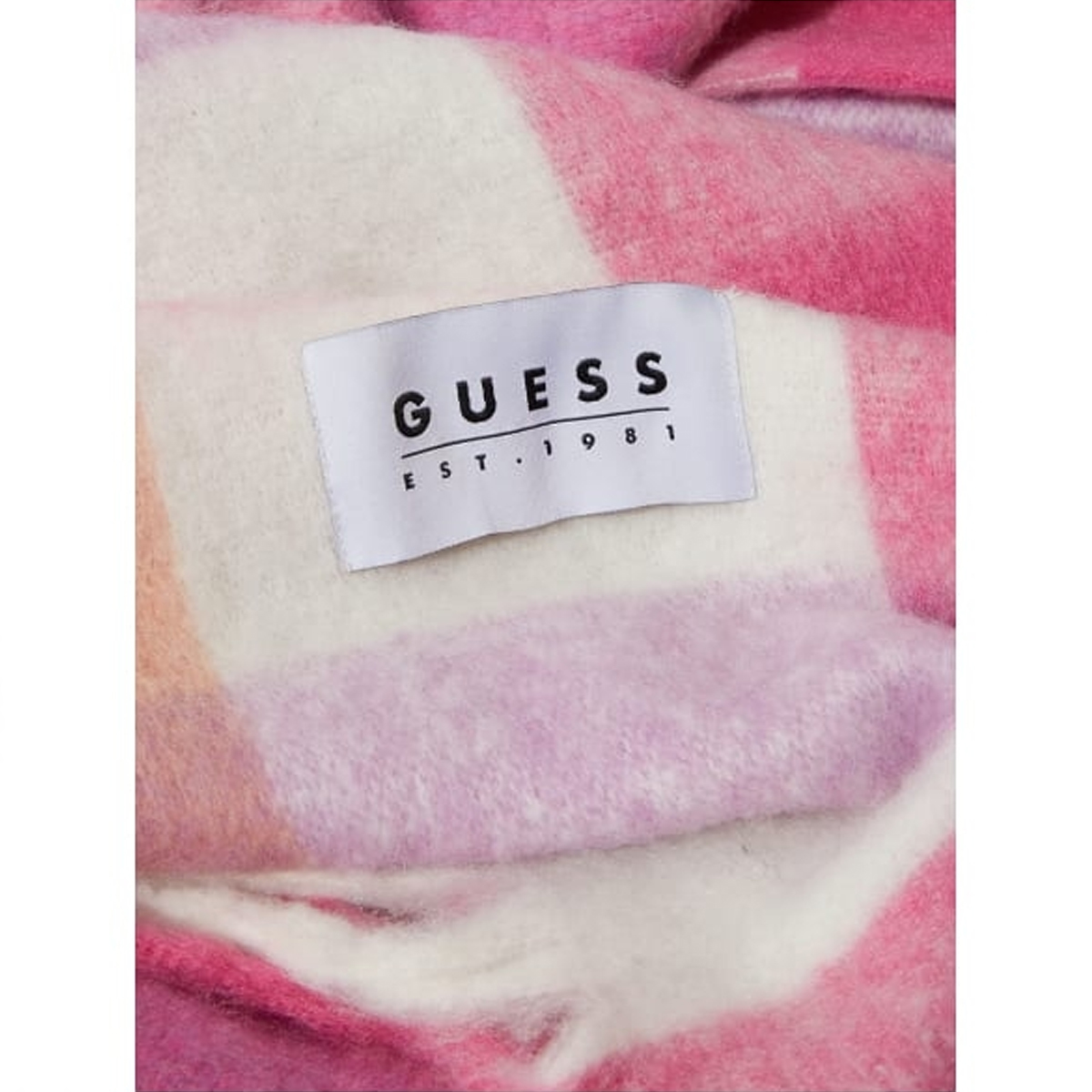 Guess Sciarpa Misto Lana Pink - 2 Guess Sciarpa Misto Lana Pink - 2