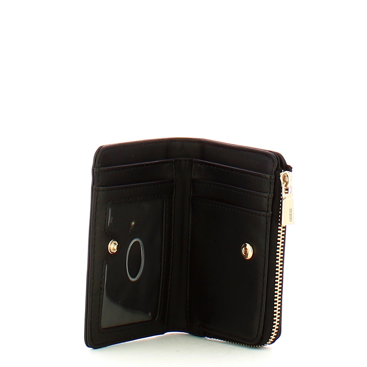 Guess Portafoglio Laurel Card Case Black - 3 Guess Portafoglio Laurel Card Case Black - 3