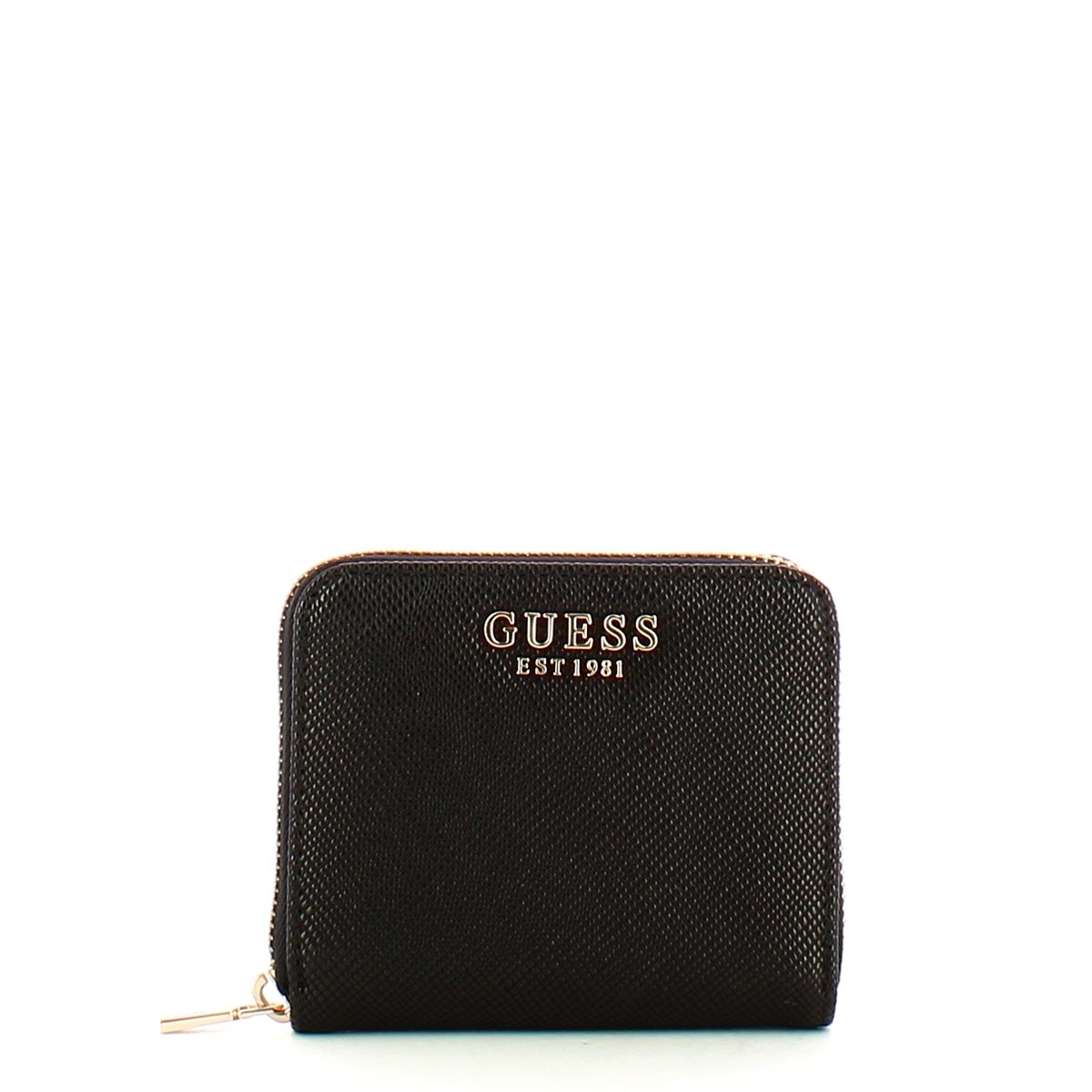 Guess Portafoglio Laurel Small Zip Around Black - 1 Guess Portafoglio Laurel Small Zip Around Black - 1
