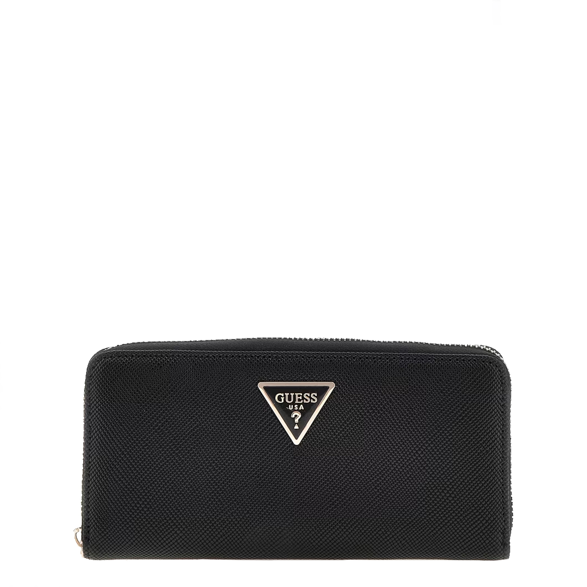 Guess Portafoglio Laurel Large Zip Around Black - 1 Guess Portafoglio Laurel Large Zip Around Black - 1