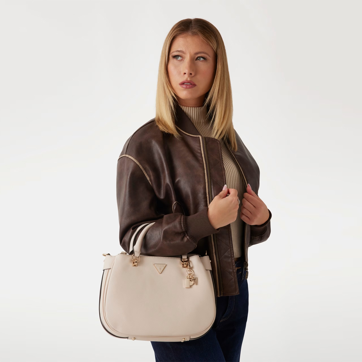 Guess Borsa a mano Fedora Bone - 2 Guess Borsa a mano Fedora Bone - 2