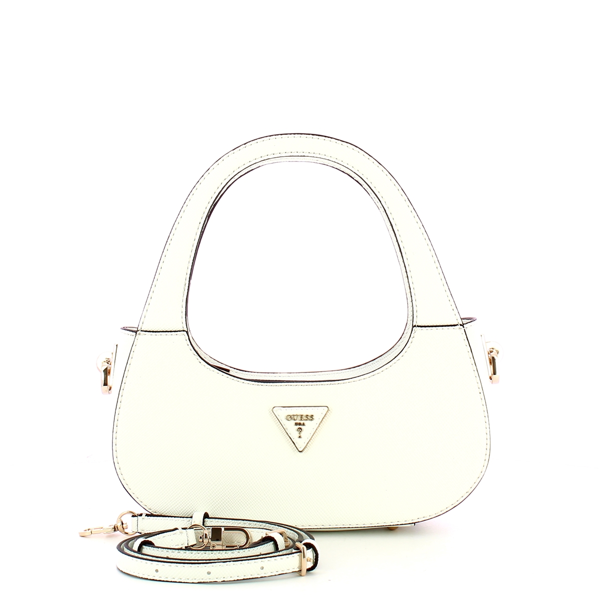 Guess Borsa a mano Hobo Eco Jazlynn White - 4 Guess Borsa a mano Hobo Eco Jazlynn White - 4