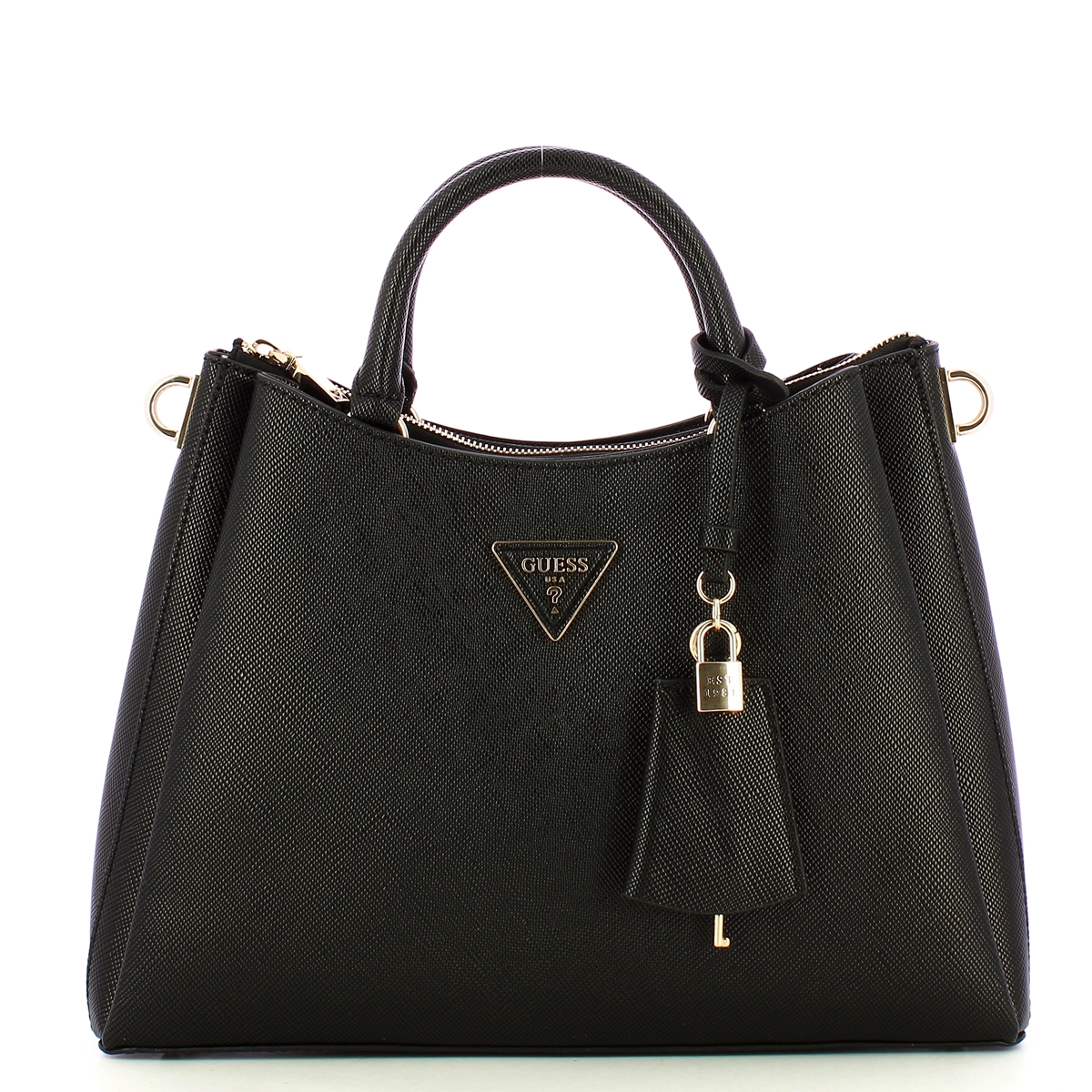 Guess Borsa a mano Eco Jazlynn Black - 1 Guess Borsa a mano Eco Jazlynn Black - 1
