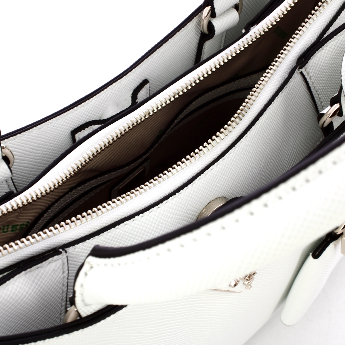 Guess Borsa a mano Eco Jazlynn White - 5 Guess Borsa a mano Eco Jazlynn White - 5