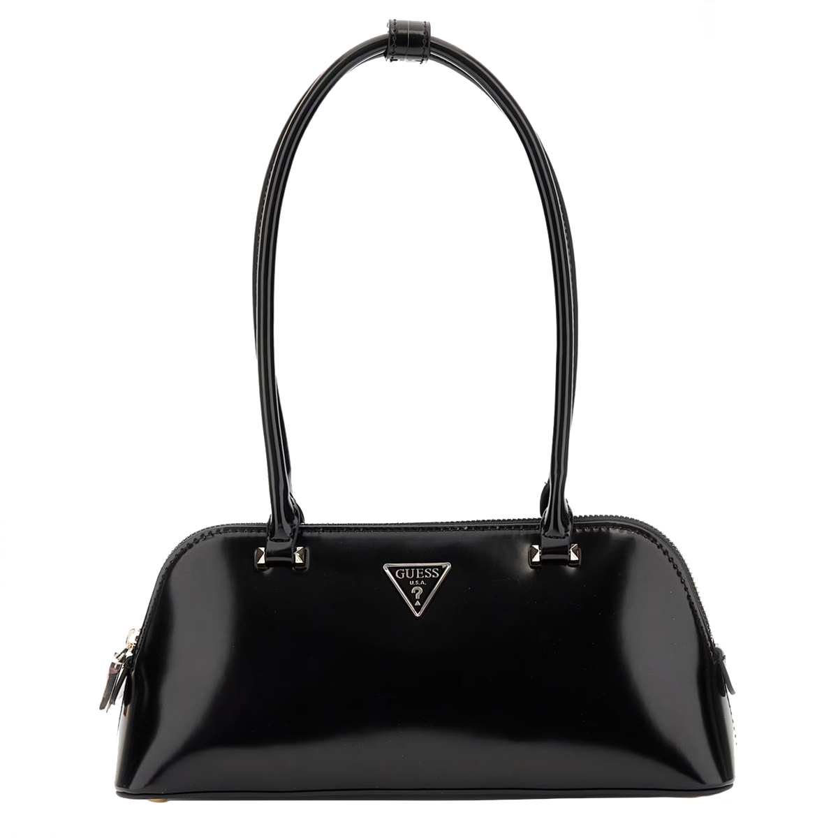 Guess Borsa a spalla Arnela Vernice Black - 1 Guess Borsa a spalla Arnela Vernice Black - 1