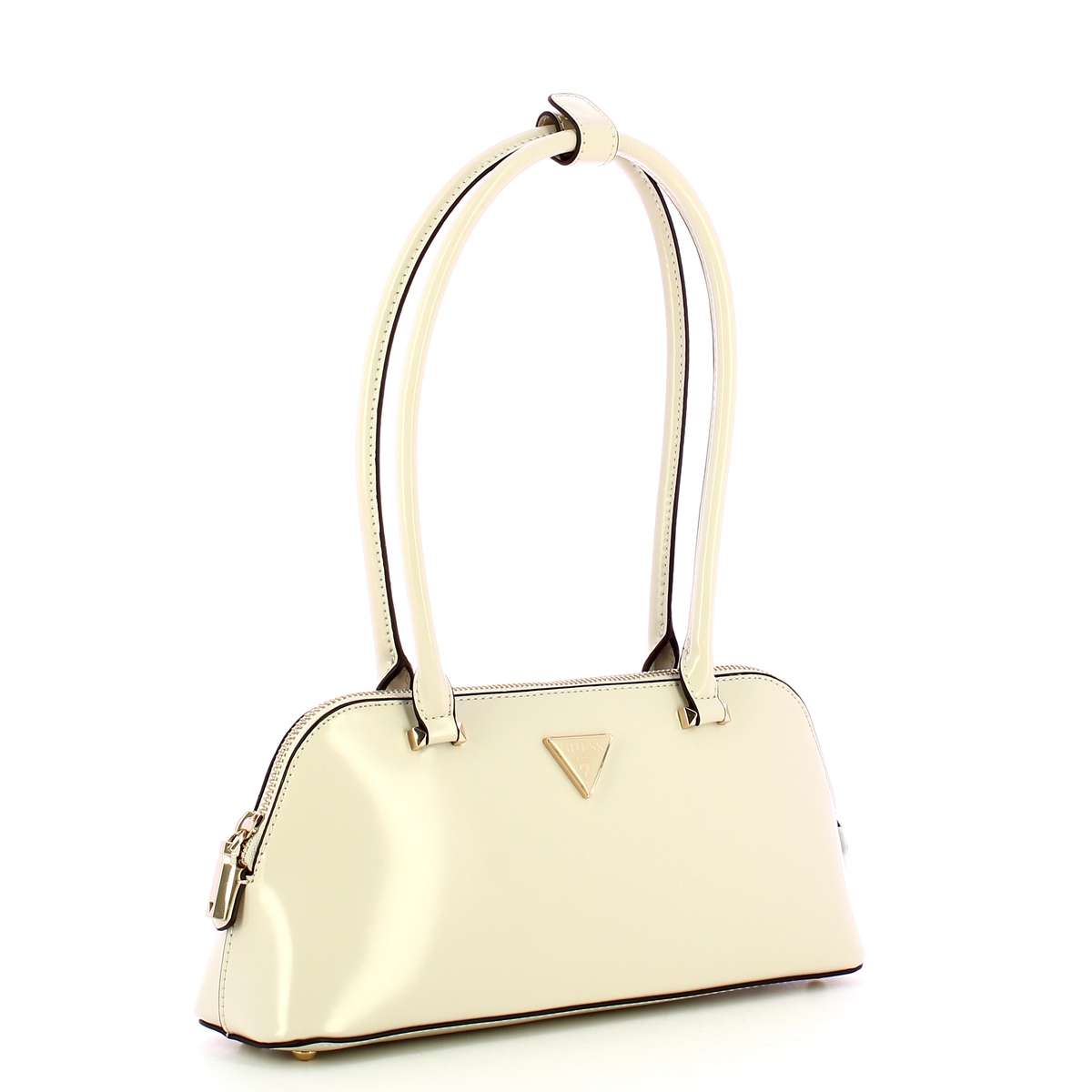 Guess Borsa a spalla Arnela Vernice Bone - 2 Guess Borsa a spalla Arnela Vernice Bone - 2