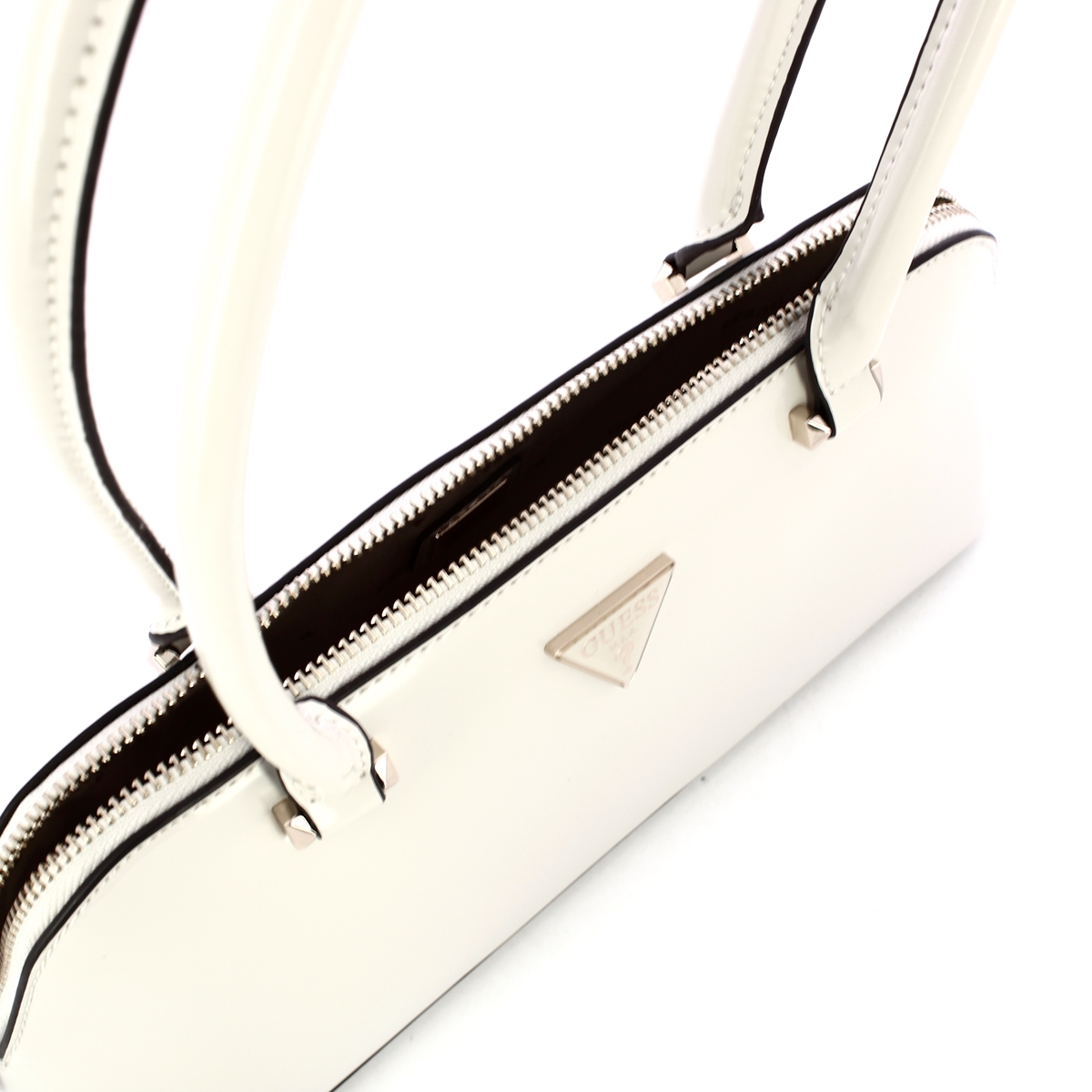 Guess Borsa a spalla Arnela Vernice Bone - 4 Guess Borsa a spalla Arnela Vernice Bone - 4