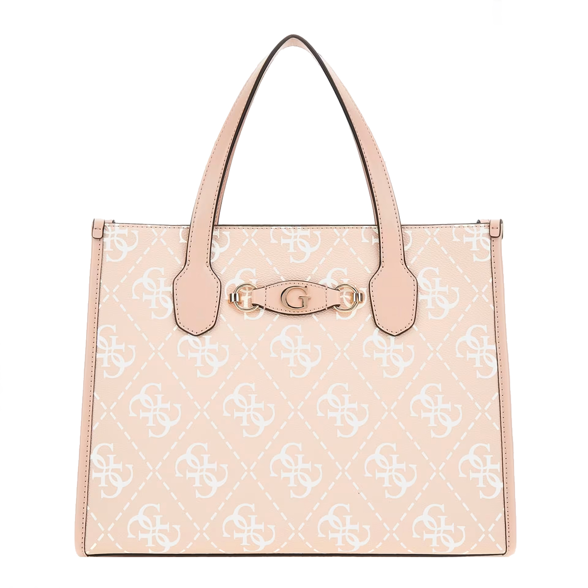 Guess Borsa a mano Izzy 4G Logo Sand Logo - 1 Guess Borsa a mano Izzy 4G Logo Sand Logo - 1