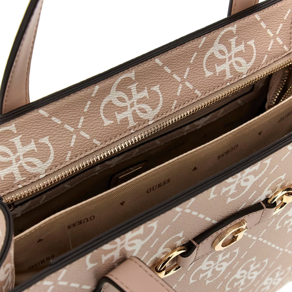 Guess Borsa a mano Izzy 4G Logo Sand Logo - 3 Guess Borsa a mano Izzy 4G Logo Sand Logo - 3