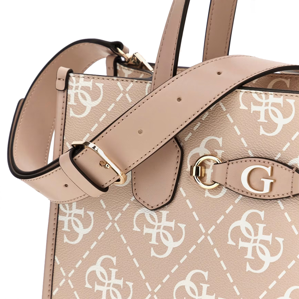 Guess Borsa a mano Izzy 4G Logo Sand Logo - 4 Guess Borsa a mano Izzy 4G Logo Sand Logo - 4