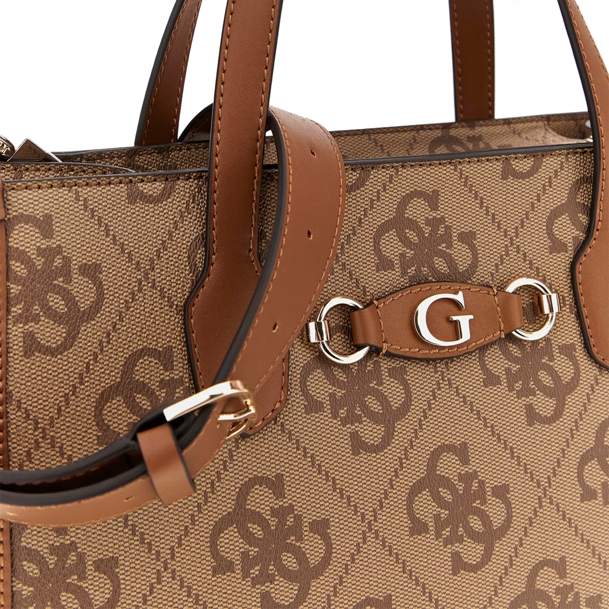 Guess Borsa a mano Izzy 4G Logo Latte Logo - 4 Guess Borsa a mano Izzy 4G Logo Latte Logo - 4