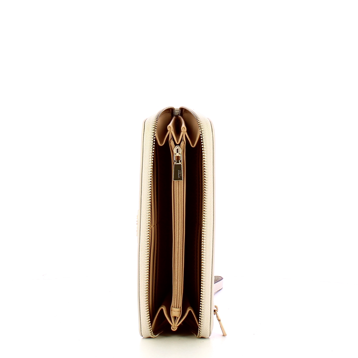 Guess Laurel Large Zip Around Ivory Wallet - 3 Guess Laurel Large Zip Around Ivory Wallet - 3