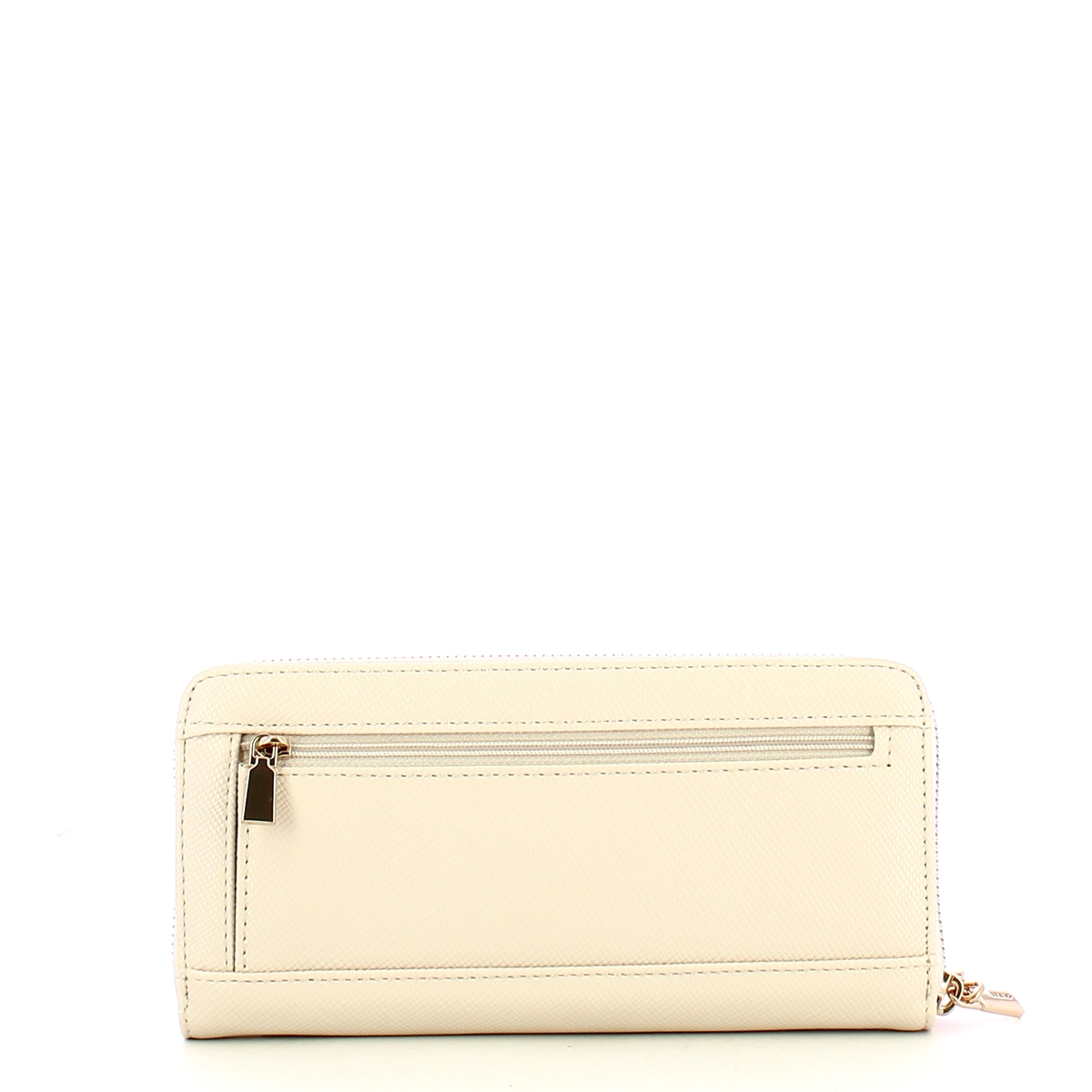 Guess Portafoglio Laurel Large Zip Around Bone - 2 Guess Portafoglio Laurel Large Zip Around Bone - 2