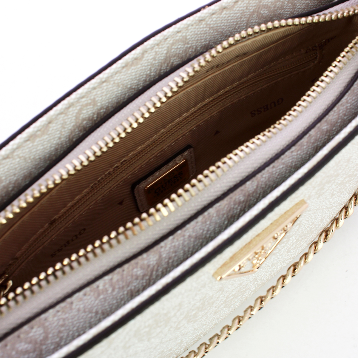 Guess Borsa a mano Noelle Mini Bone Logo - 4