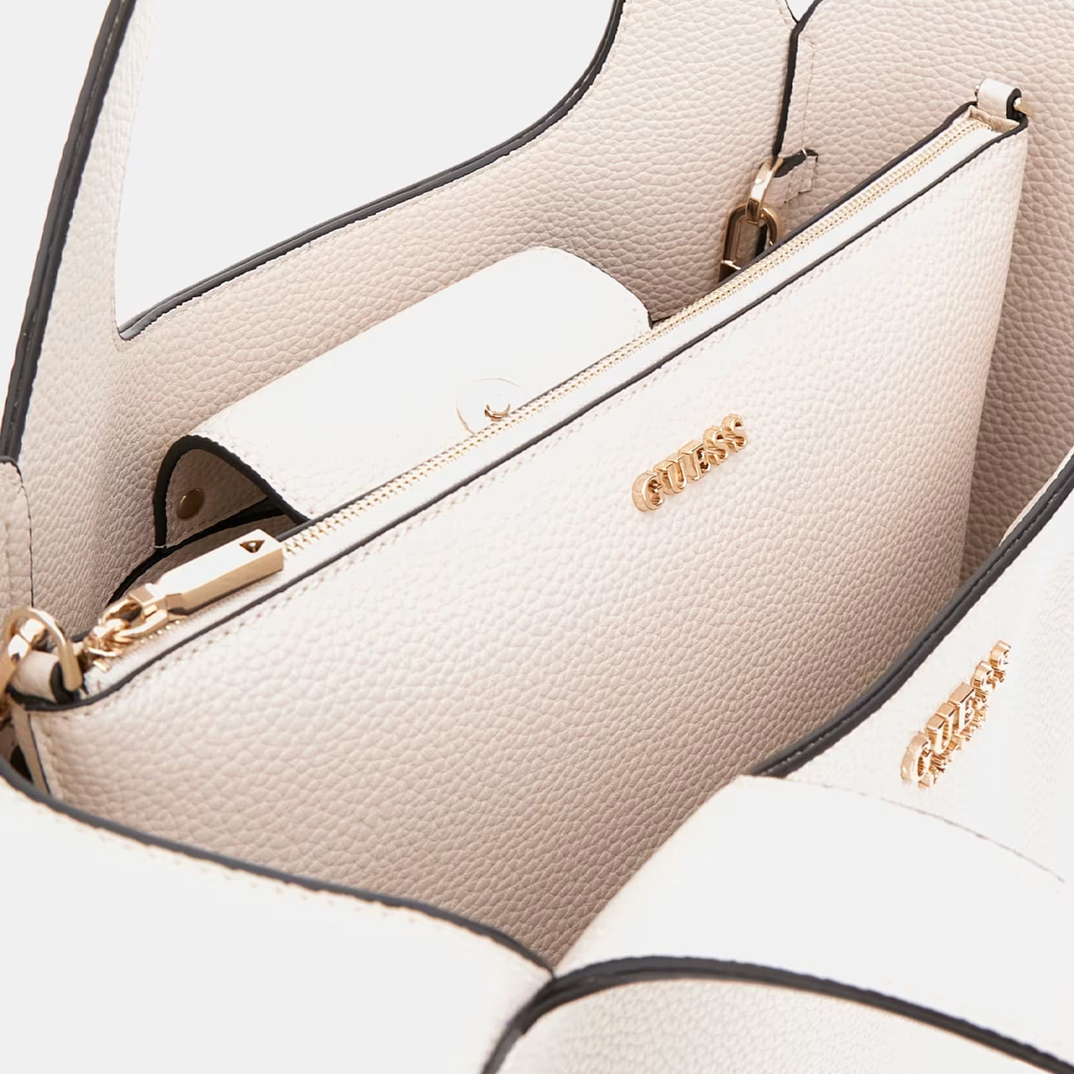Guess Borsa a spalla Helina Bone - 3