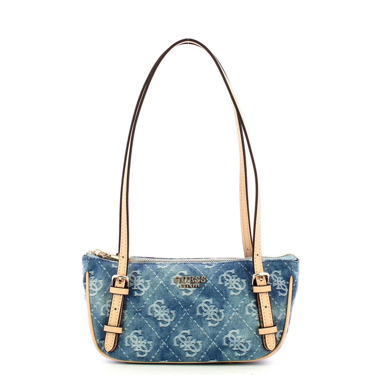 Guess Borsa a spalla Cerelia Mini Denim Logo - 1 Guess Borsa a spalla Cerelia Mini Denim Logo - 1