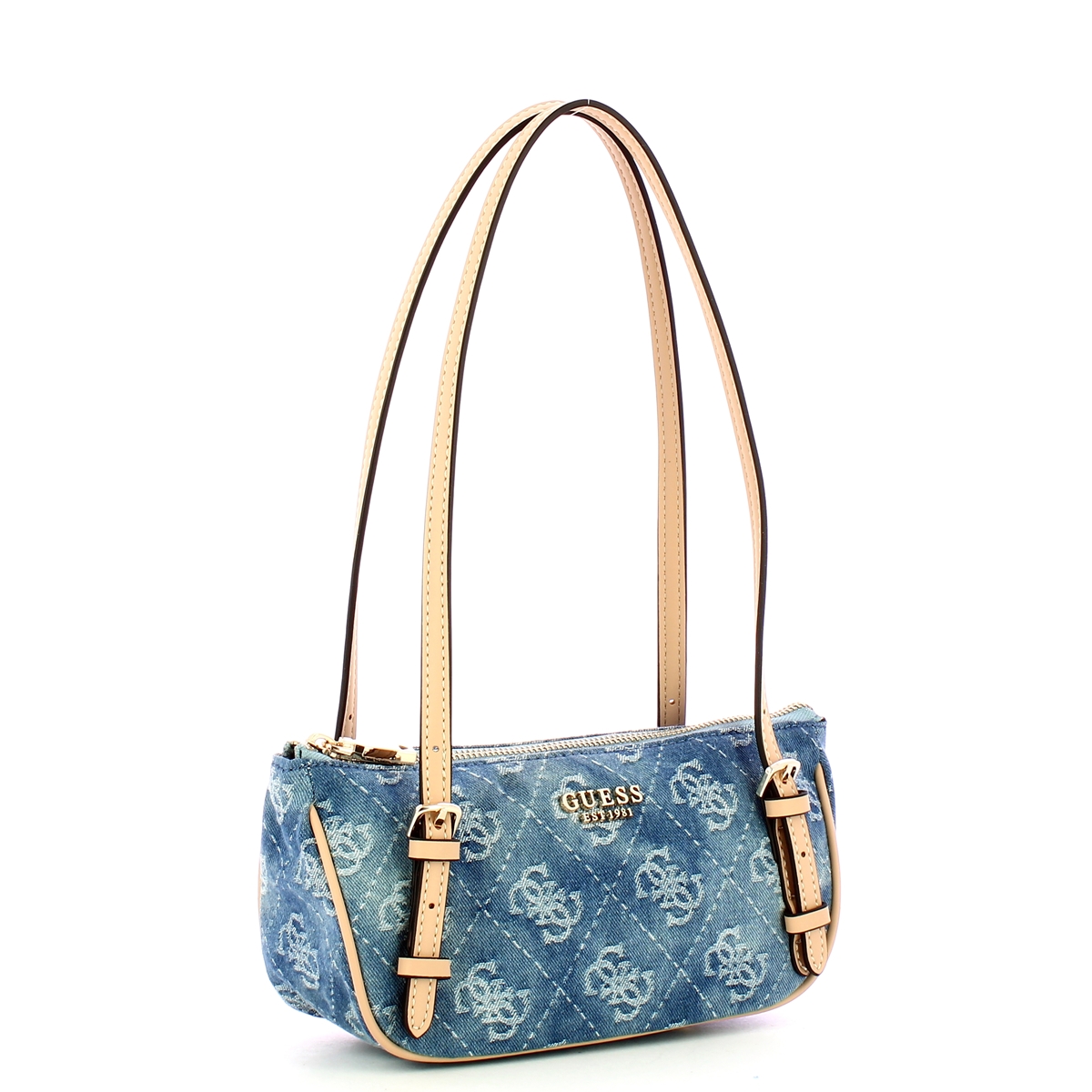 Guess Borsa a spalla Cerelia Mini Denim Logo - 2 Guess Borsa a spalla Cerelia Mini Denim Logo - 2