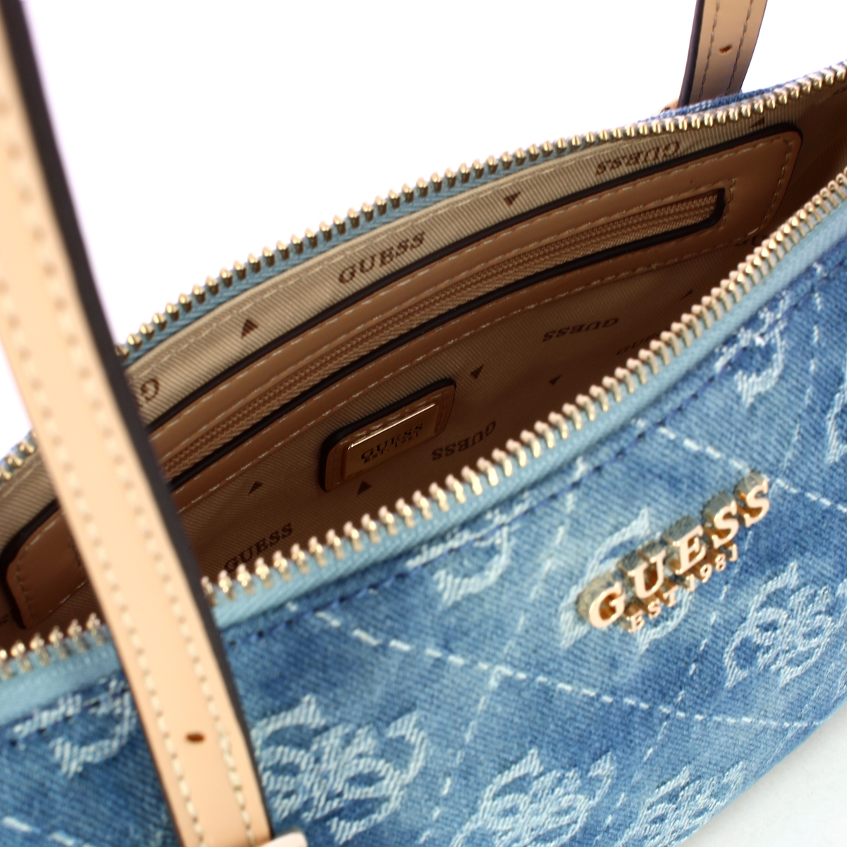 Guess Borsa a spalla Cerelia Mini Denim Logo - 4 Guess Borsa a spalla Cerelia Mini Denim Logo - 4