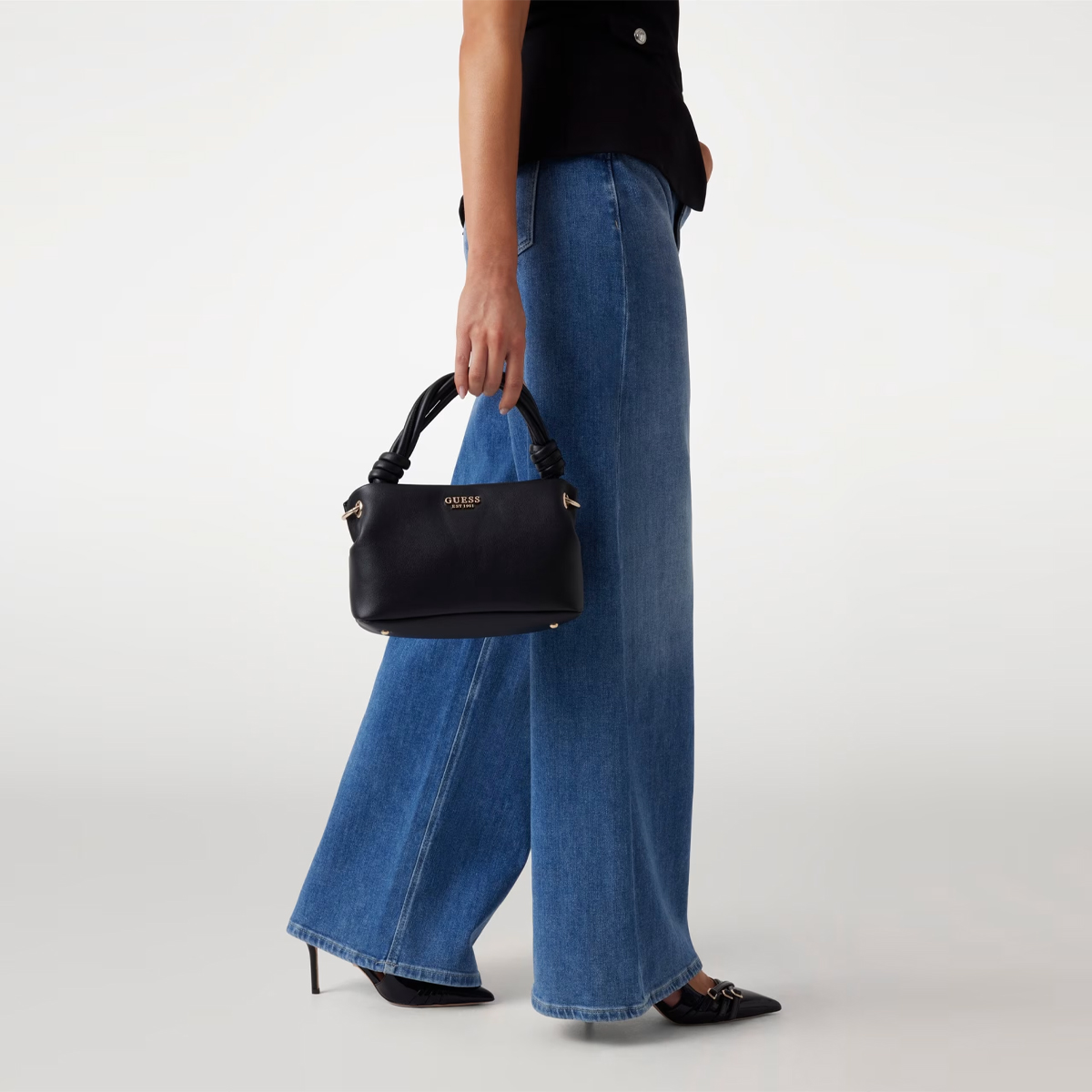Guess Mini borsa a mano Sansa Black - 3 Guess Mini borsa a mano Sansa Black - 3