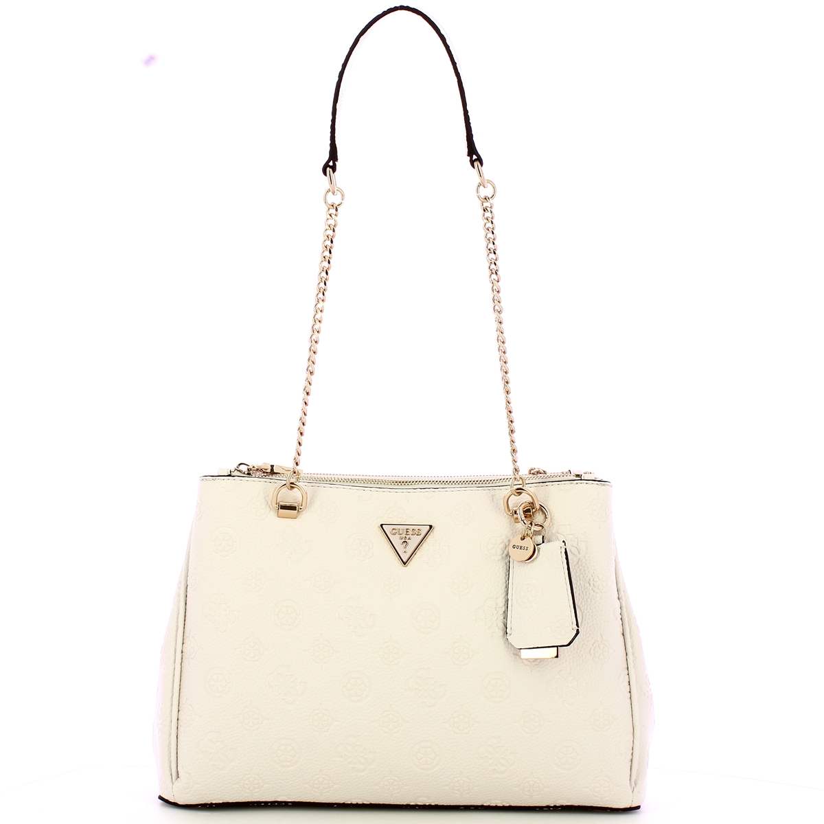 Guess Borsa a spalla Cresidia Off White - 1 Guess Borsa a spalla Cresidia Off White - 1