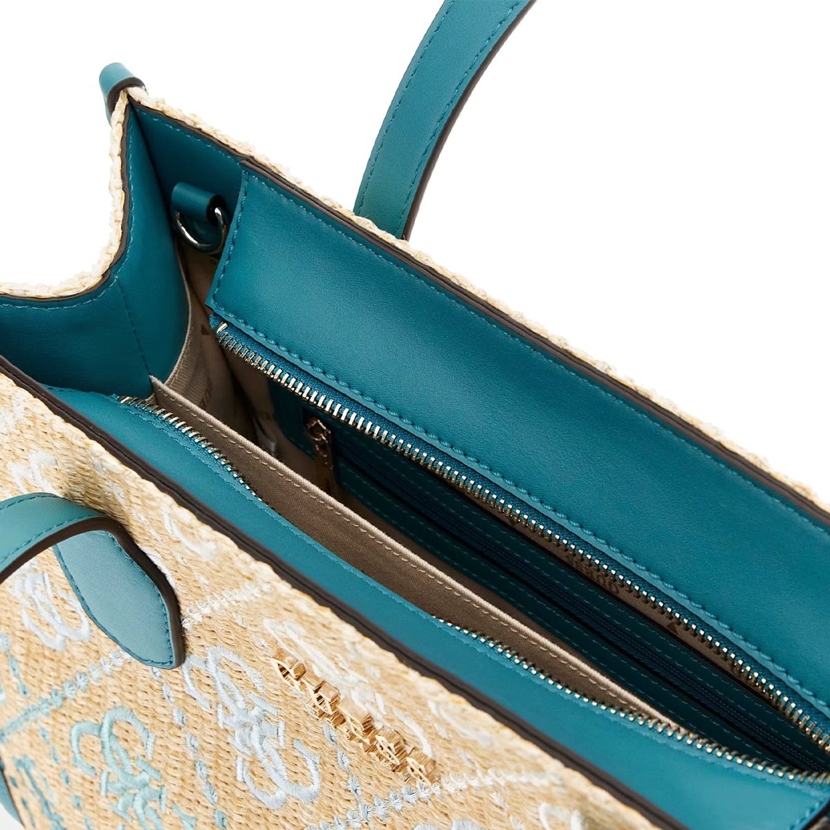 Guess Borsa a mano Silvana 4G Teal Logo - 3 Guess Borsa a mano Silvana 4G Teal Logo - 3