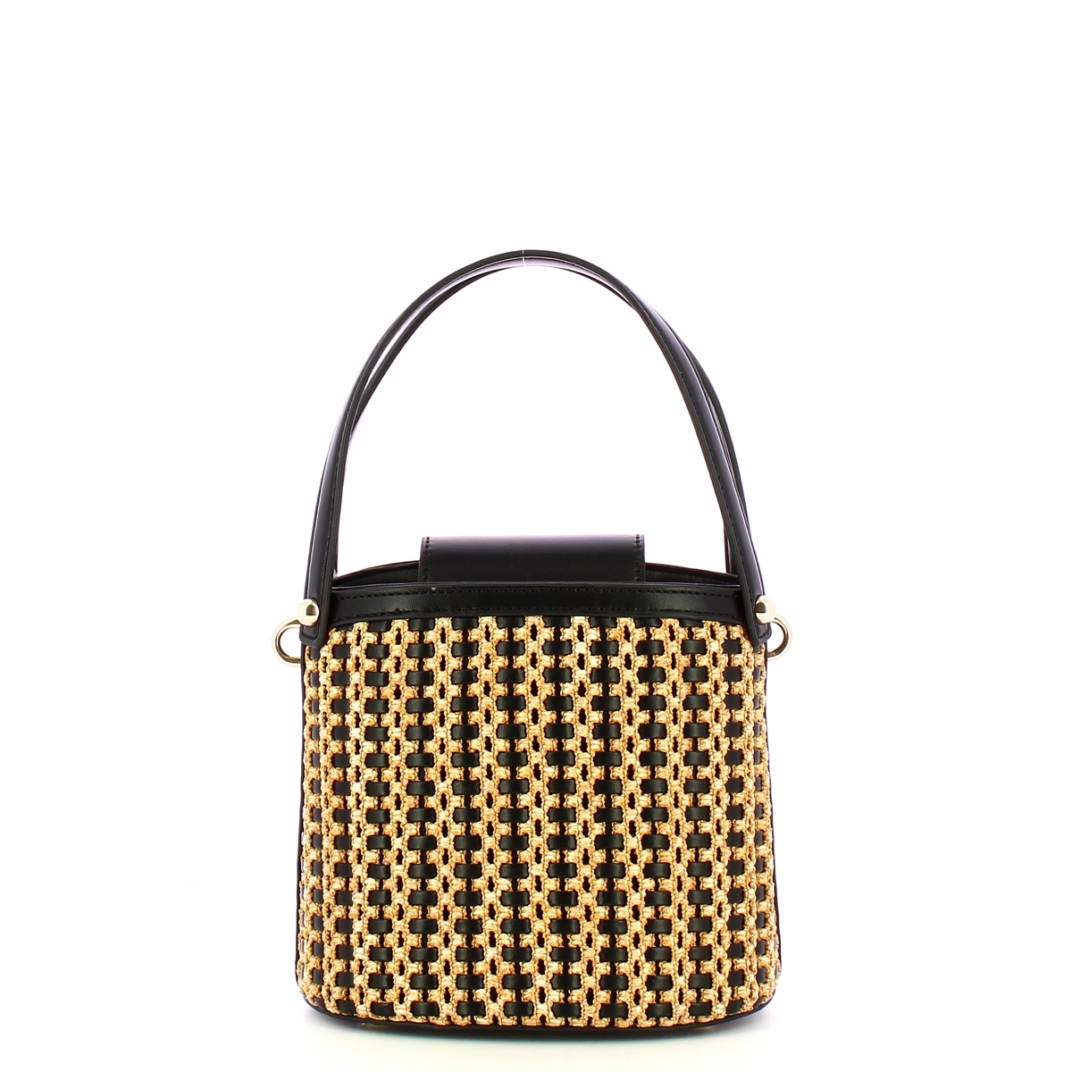 Guess Borsa secchiello Atalia Natural Black - 3
