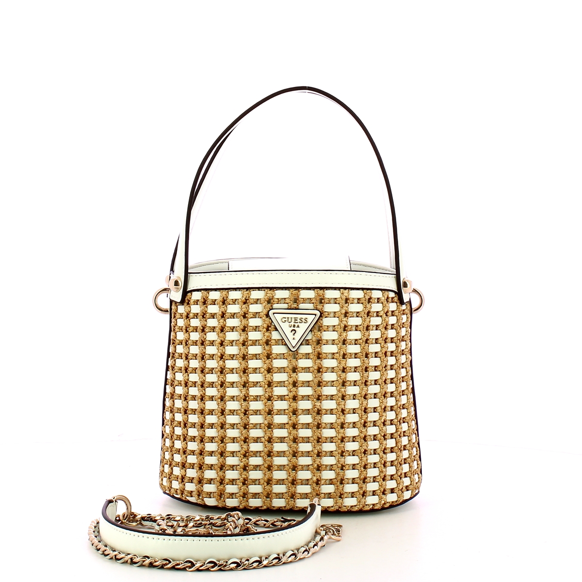 Guess Borsa secchiello Atalia Natural White - 4 Guess Borsa secchiello Atalia Natural White - 4
