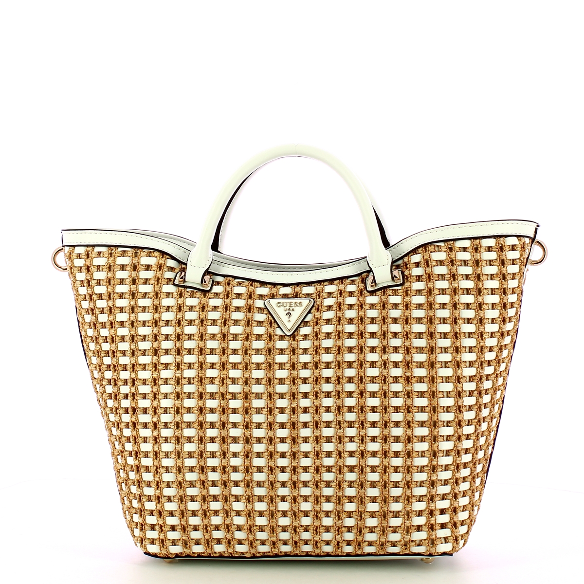 Guess Borsa a mano Atalia Tote Natural White - 1 Guess Borsa a mano Atalia Tote Natural White - 1