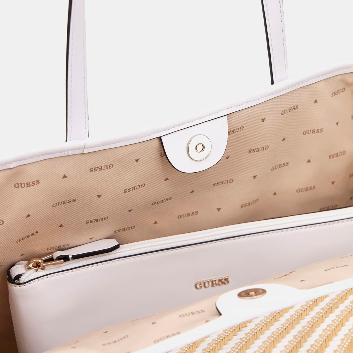 Guess Shopper Vikki II Natural White - 4 Guess Shopper Vikki II Natural White - 4