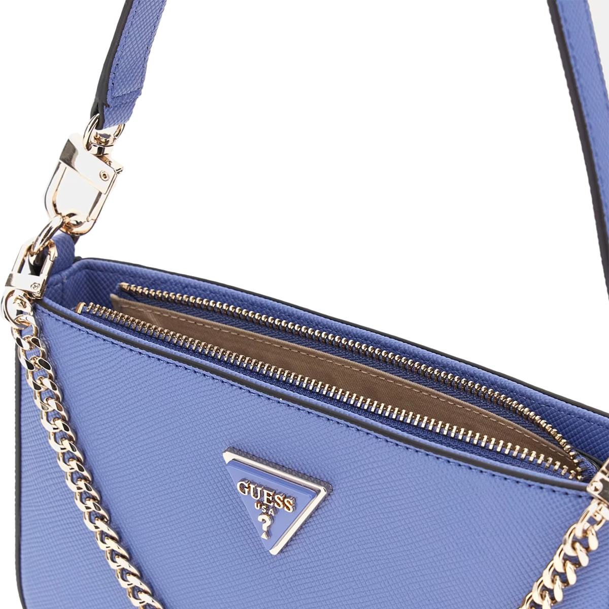 Guess Borsa a mano Noelle Mini Stormy Blue - 3