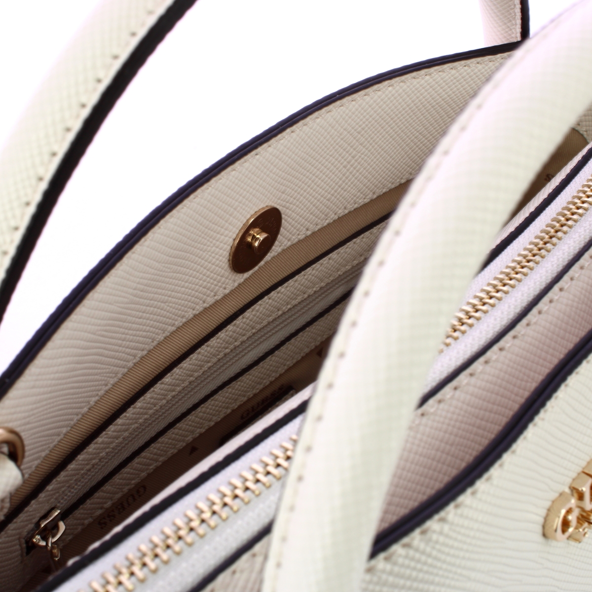 Guess Borsa a mano Fedana Small Off White - 5