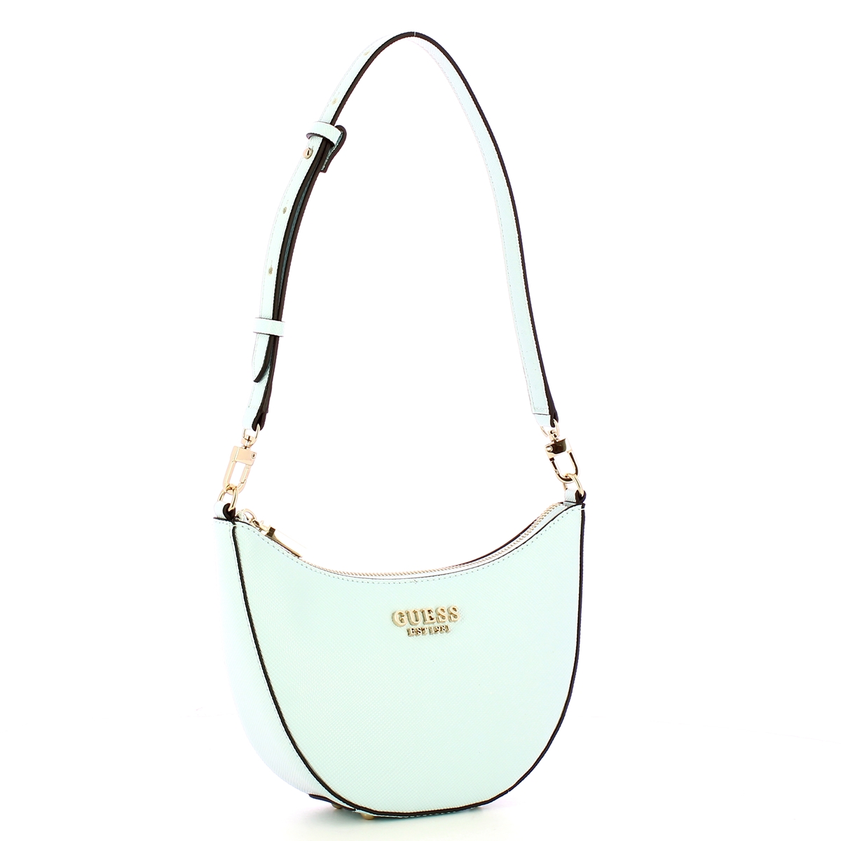 Guess Borsa a spalla Fedana Mini Powder Blue - 2