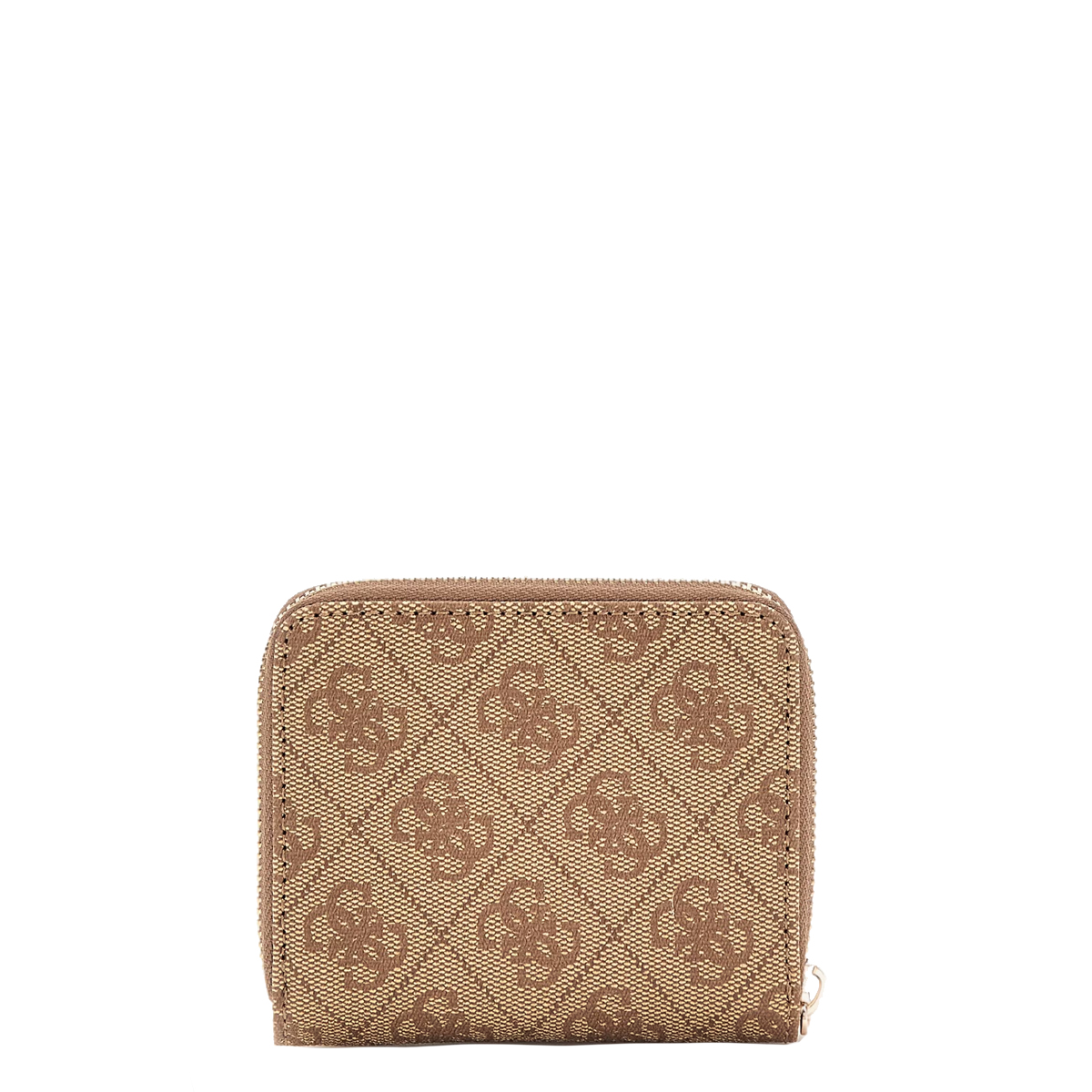 Guess Portafoglio Laurel Small Zip Around Latte Logo - 2 Guess Portafoglio Laurel Small Zip Around Latte Logo - 2