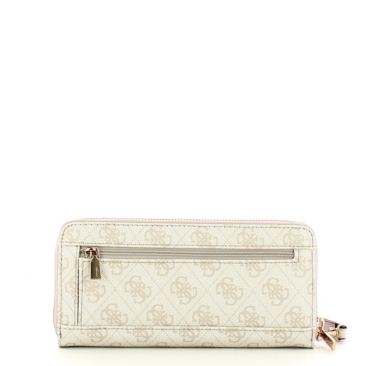 Guess Portafoglio Laurel Large Zip Around Bone Logo - 2 Guess Portafoglio Laurel Large Zip Around Bone Logo - 2